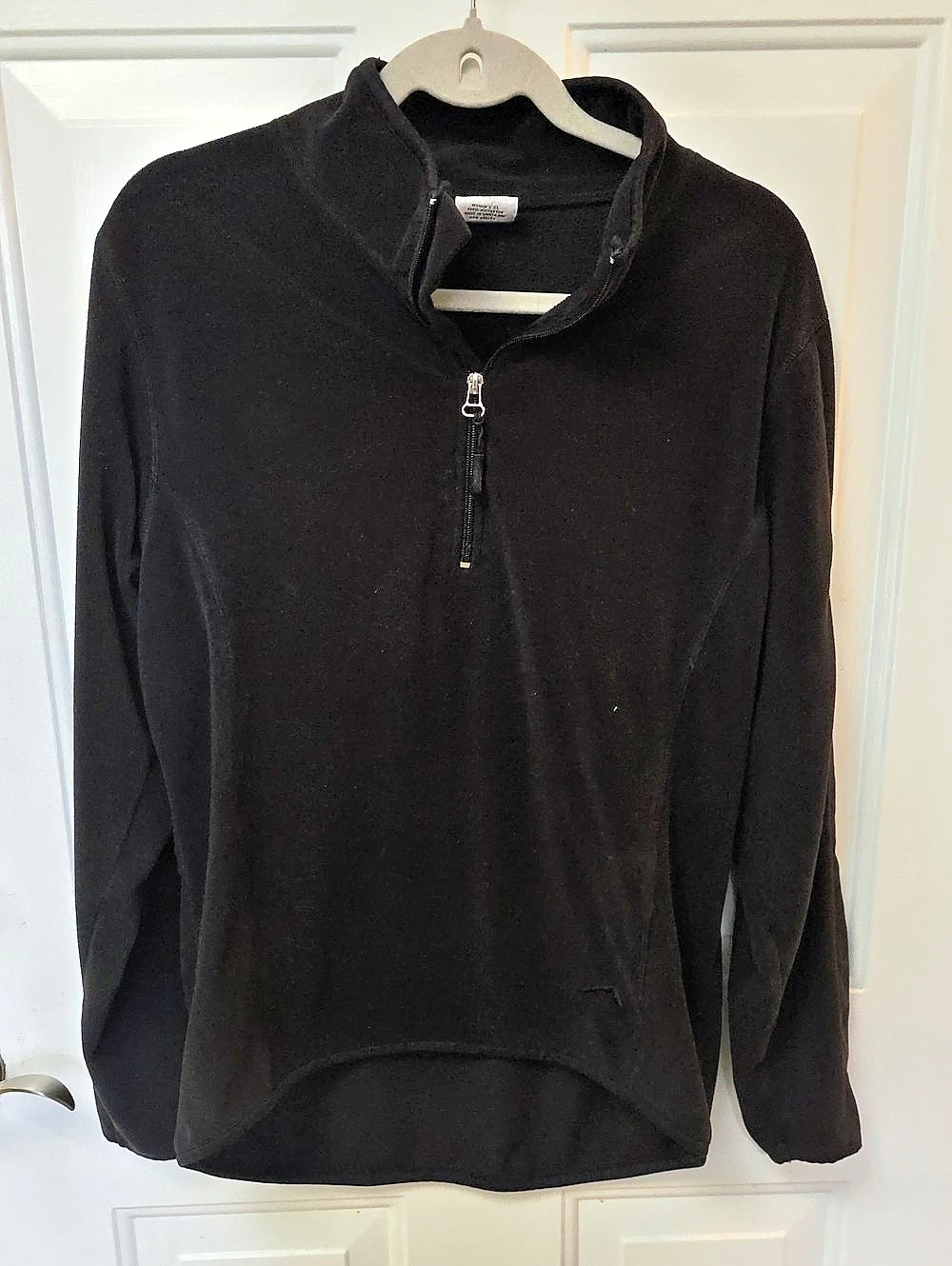 Polaredge Womens Black Quarter-Zip Jacket